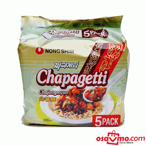 NONGSHIM KR Chajang Noodle 140g*5 at osavmo.co.nz