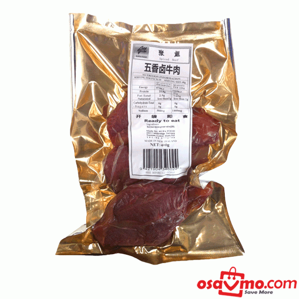 ZHANG JIE NZ Ready to Eat Spiced Beef 300g at osavmo.co.nz
