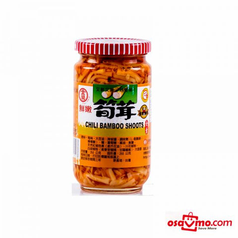 KIMLAN TW Chili Bamboo Shoots 350g