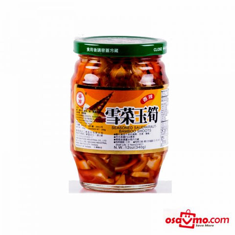 HWA NAN TW Pickled Bamboo Shoot-340g
