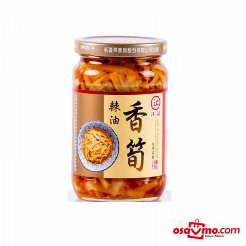 JIANG JI TW Chili Oil Bamboo Shoots 310g