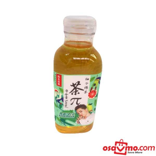 NONG FU SHAN QUAN CN Pummelon Green Tea 500ml at osavmo.co.nz