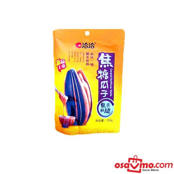 CHA CHEER CN Caramel Sunflower Seeds 108g at osavmo.co.nz