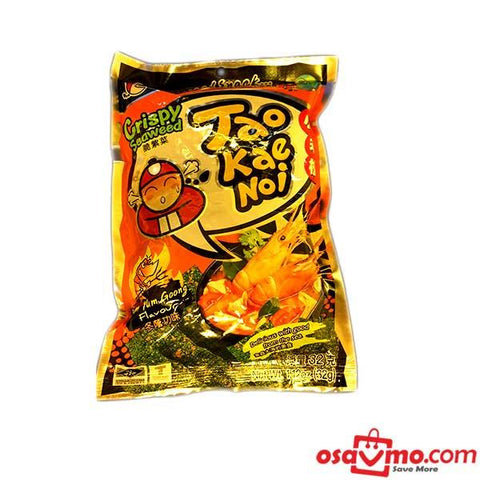 TAOKAENOI TH Crispy Seaweed Tom Yum Flv 32g