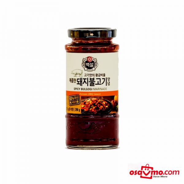 CJ KR Pork Spicy Bulgogi Marinade ( BBQ) 290g at osavmo.co.nz