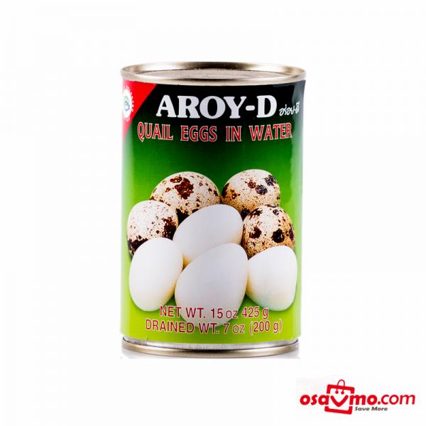 AROY-D TH Quail Egg in Water 425g at osavmo.co.nz
