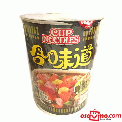 NISSIN HK Cup Noodles Black Pepper Crab Flv 74g