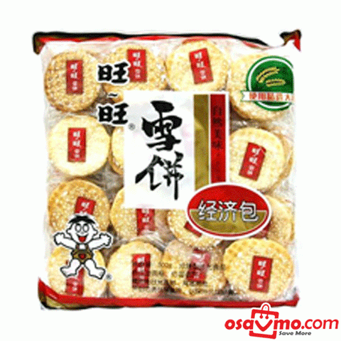 WANT WANT CHN Shelly Senbei Crackers 520g
