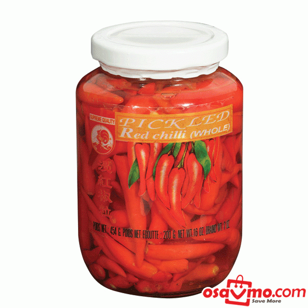 COCK THAI Pickled Red Chilli 454g at osavmo.co.nz