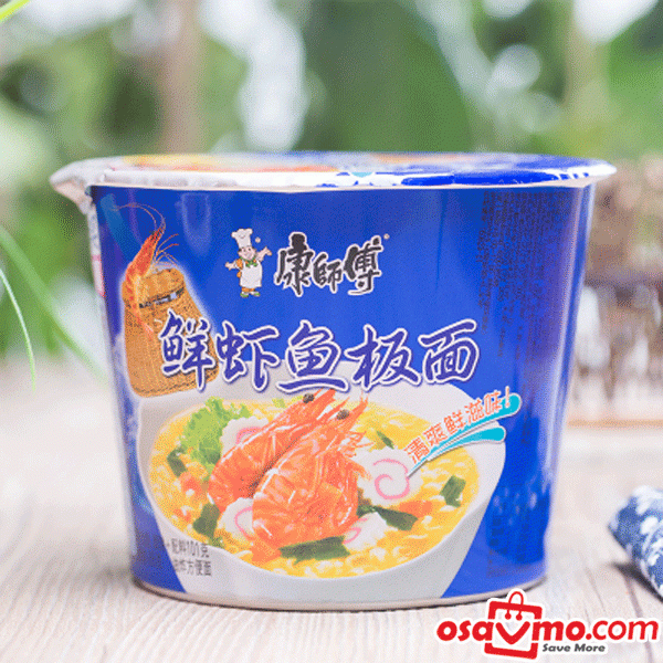 MR KANG CN Shrimp Seafood Noodle Bowl 100g at osavmo.co.nz