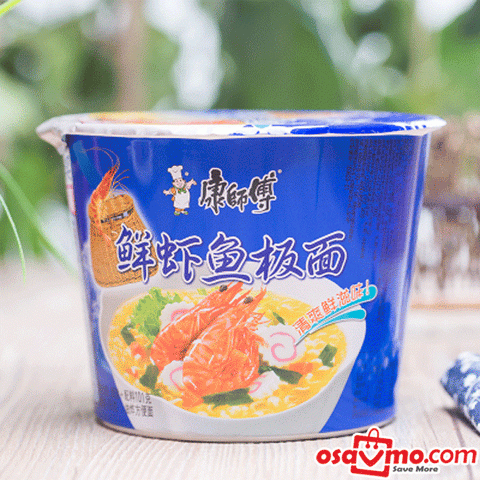 MR KANG CN Shrimp Seafood Noodle Bowl 100g