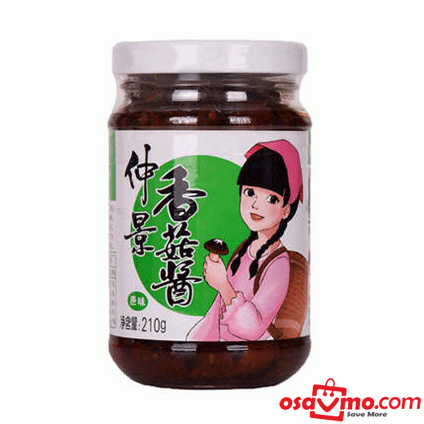 ZHONG JIN CN Mushroom Sauce - Original FLV 210g at osavmo.co.nz