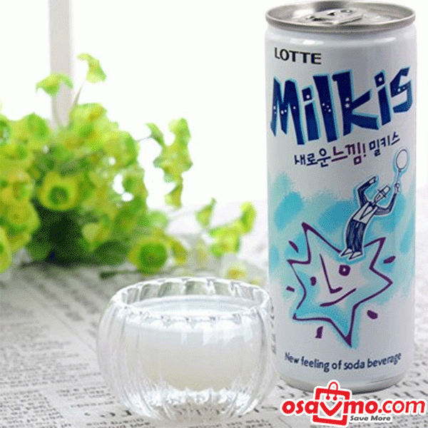 LOTTE KR Milkis Soda Beverage 250ml at osavmo.co.nz