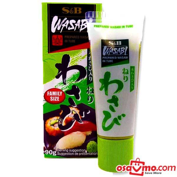 S&B JP Wasabi in Tube 90g at osavmo.co.nz