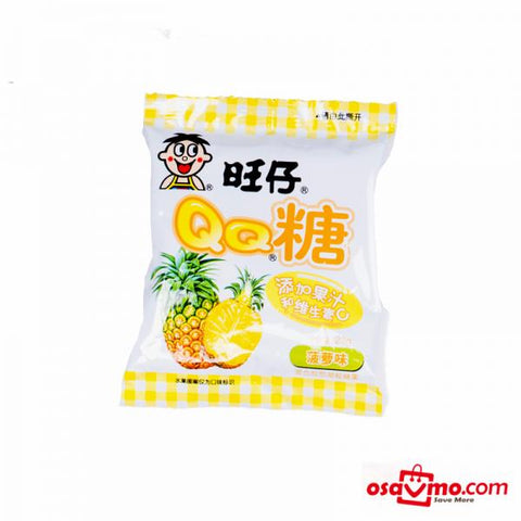 WANT WANT CHN QQ Gummies Pineaple Flv 25g