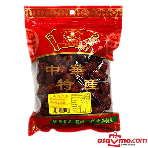 ZHENG FENG CN Dried Red Dates (Seedless) 227g at osavmo.co.nz