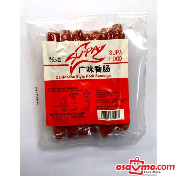 ZHANG JIE NZ Cantonese Style Pork Sausage 300g at osavmo.co.nz