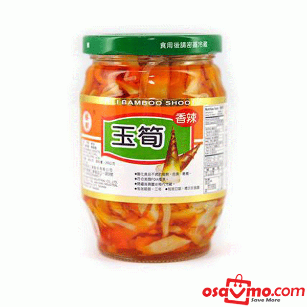 HWA NAN TW Pickled Spicy Bamboo Shoot 340g at osavmo.co.nz