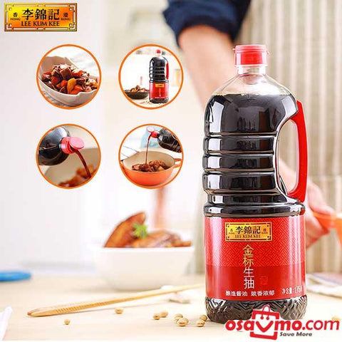 LEE KUM KEE CHN Gold Label Light Soy Sauce 1.75L
