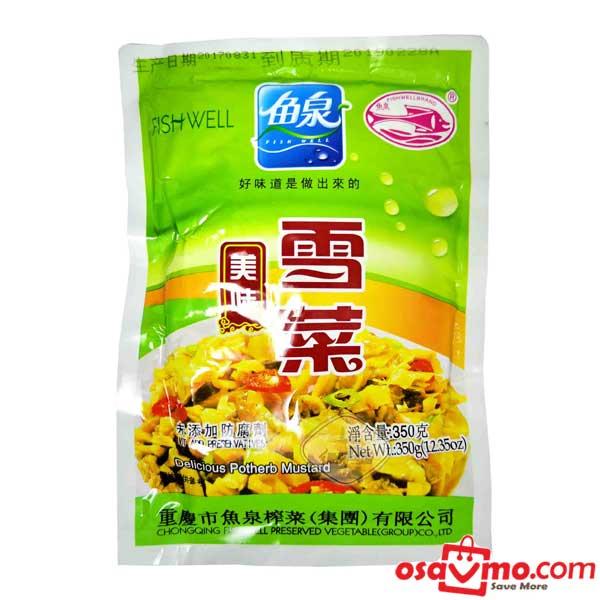 FISH WELL CHN Potherb Mustard 350g at osavmo.co.nz