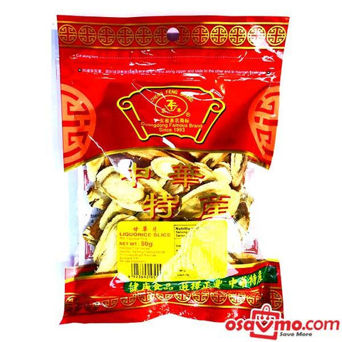 ZHENG FENG CHN Liquorice Sliced 50g