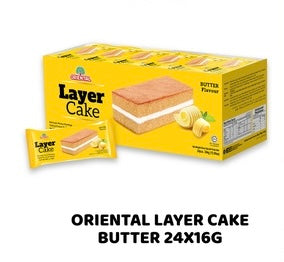 Oriental Layer Butter Cake 16g*8pcs