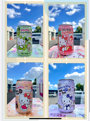 RED SAKURA TW Kitty Boba Drink Grape 310ml