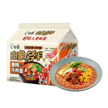 BAI XIANG CHN Instant Noodle Spicy Beef(large)650g