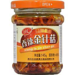 HUI CHUAN CN Preserved Spicy Needle Mushroom 145g