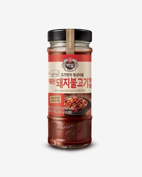 CJ KR Spicy Pork Bulgogi Marinade 500g at osavmo.co.nz