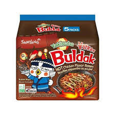 SAMYANG KR Hot Chicken Yakisoba Noodle 140gx5pks