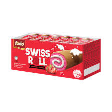 FUDO MY Swiss Roll Strawberry Flv 432g at osavmo.co.nz