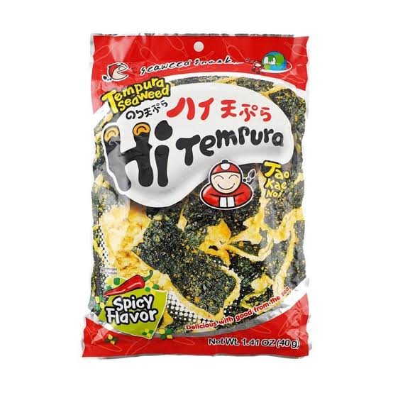 TAOKAENOI THAI Tempura Seaweed BBQ Flv 40g at osavmo.co.nz