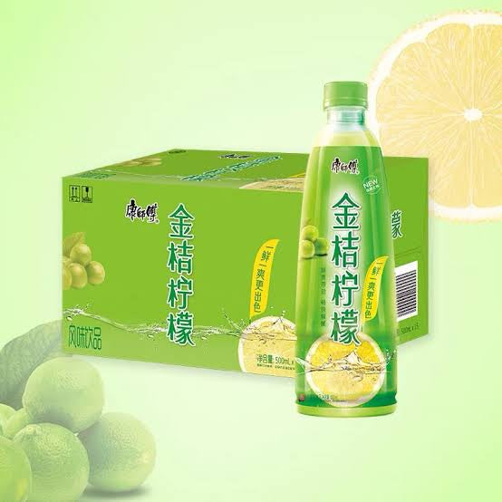 MR KANG CN Kumquat Lemon Tea 500ml at osavmo.co.nz