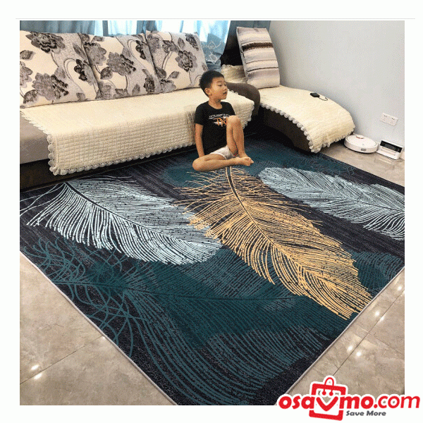 ZF CN Carpet Norther Europe Style Feather HY01 160X230cm at osavmo.co.nz