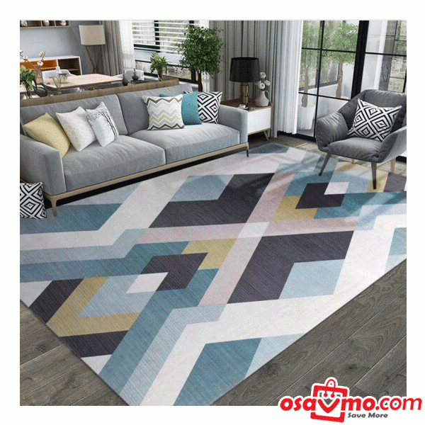 ZF CN Carpet Norther Europe Style Eometric Patterns BC07 160X230cm at osavmo.co.nz