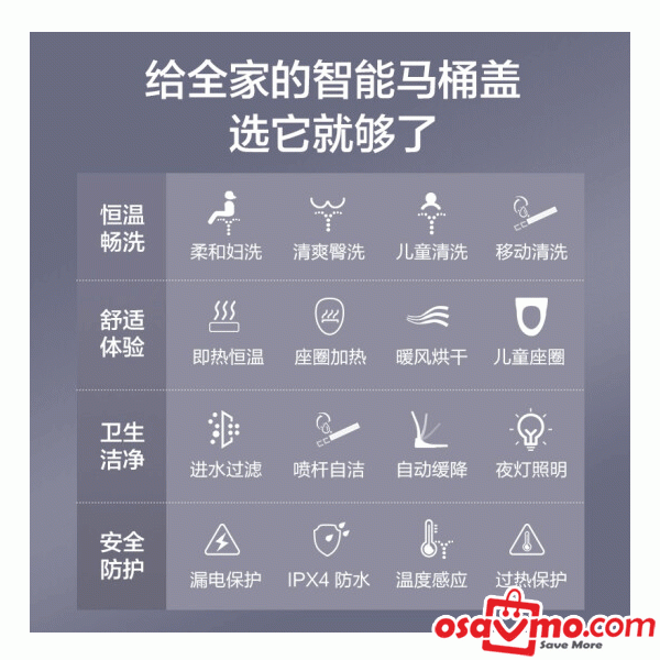 MITSUI CN Smart Toilet Lid at osavmo.co.nz