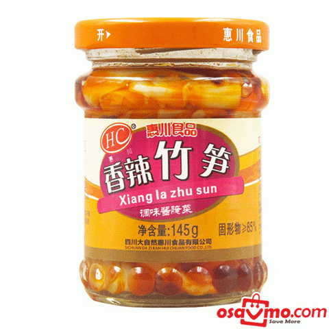 HUI CHUAN CHN Pickled Chilli Bamboo 145g