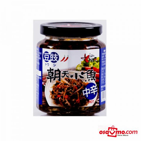 LAO LUO ZI TW Chili Black Bean with Dried Fish-240g